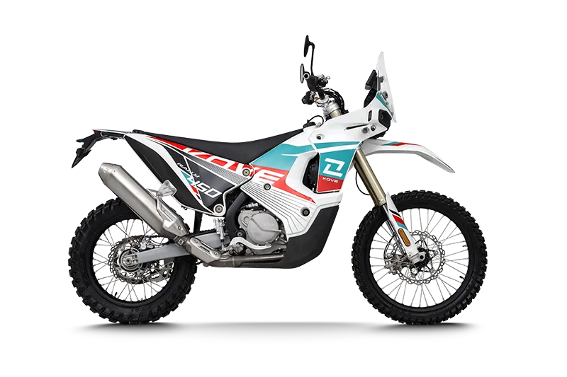 KOVE 450 Rally, vue officielle
