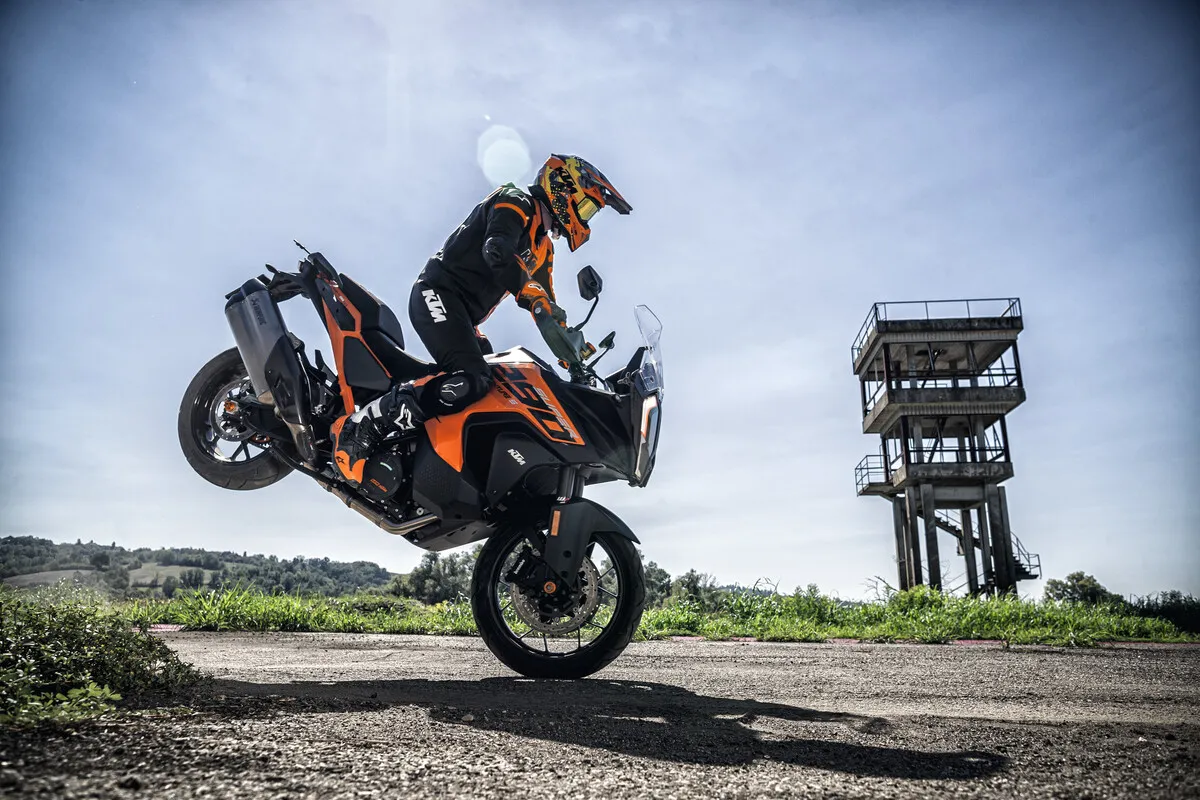 KTM 1290 Super Adventure S, en situation
