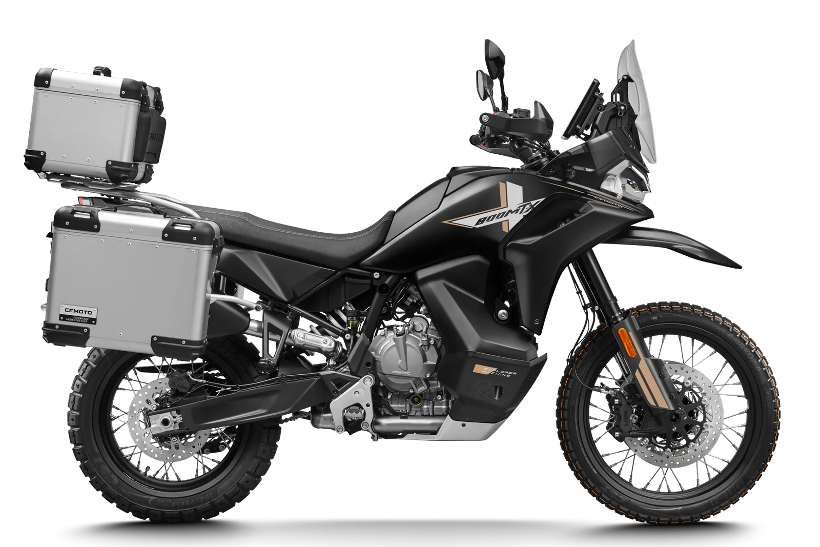 CFMoto 800MT-X, profil droit
