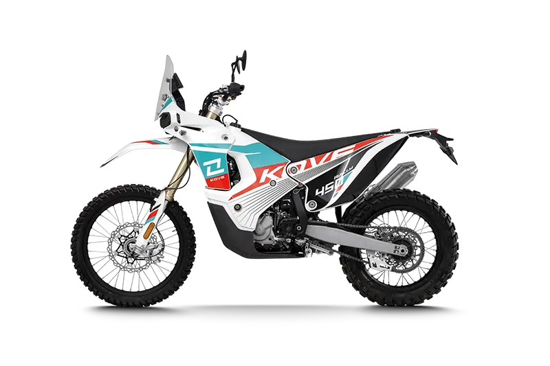KOVE 450 Rally, vue officielle