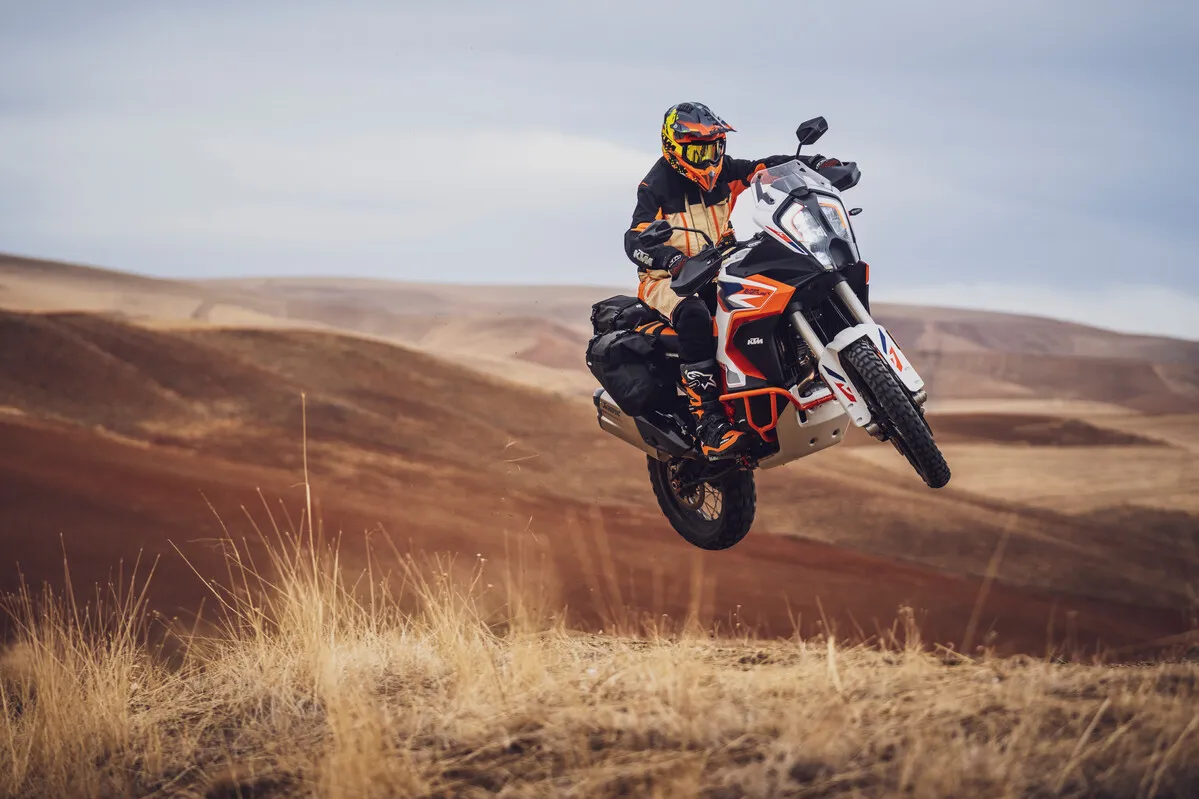KTM 1290 Super Adventure R, en situation