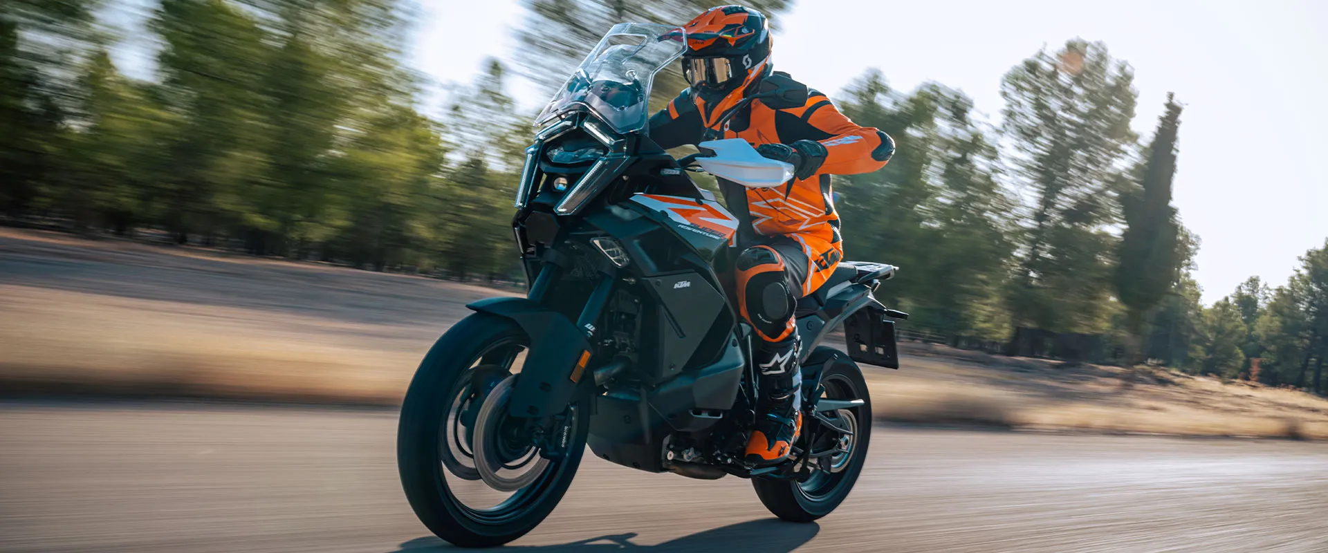 KTM 1390 Super Adventure S, en situation
