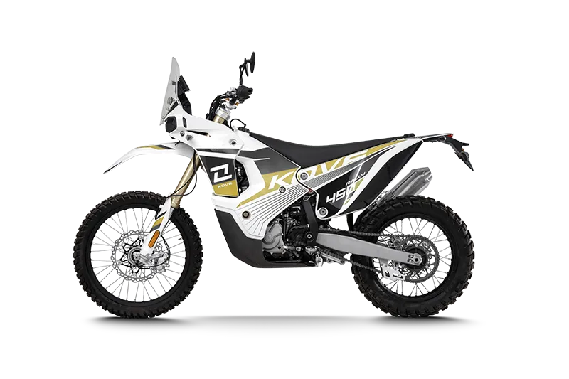 KOVE 450 Rally, vue officielle